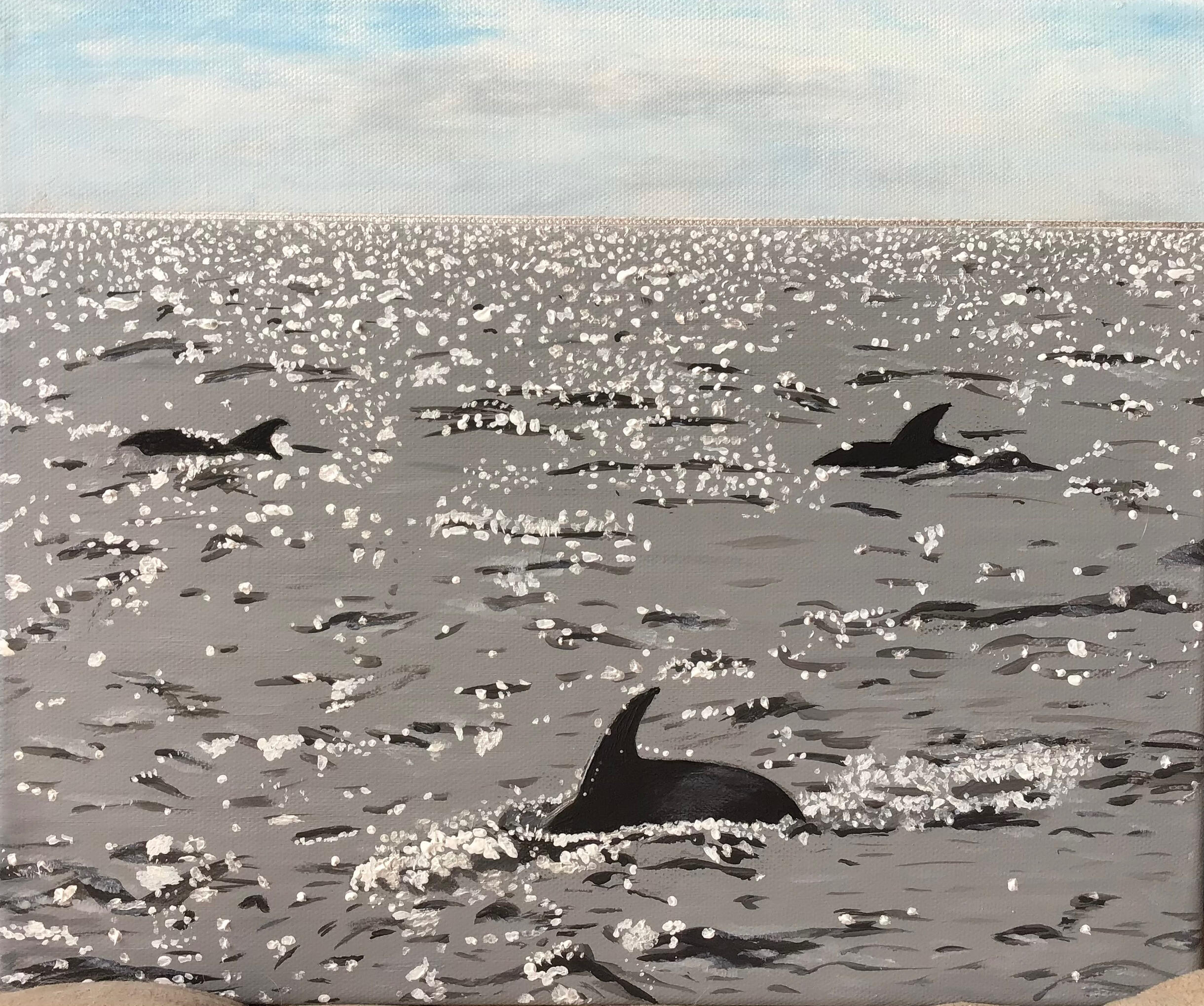 Dolphins (Comissioned & SOLD)